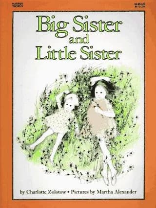 Cover of Big Sister and Little Sister by Charlotte Zolotow