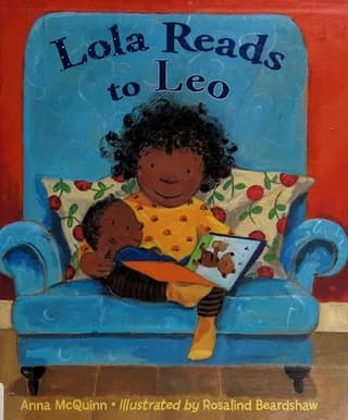 Cover of Lola Reads to Leo by Anna McQuinn