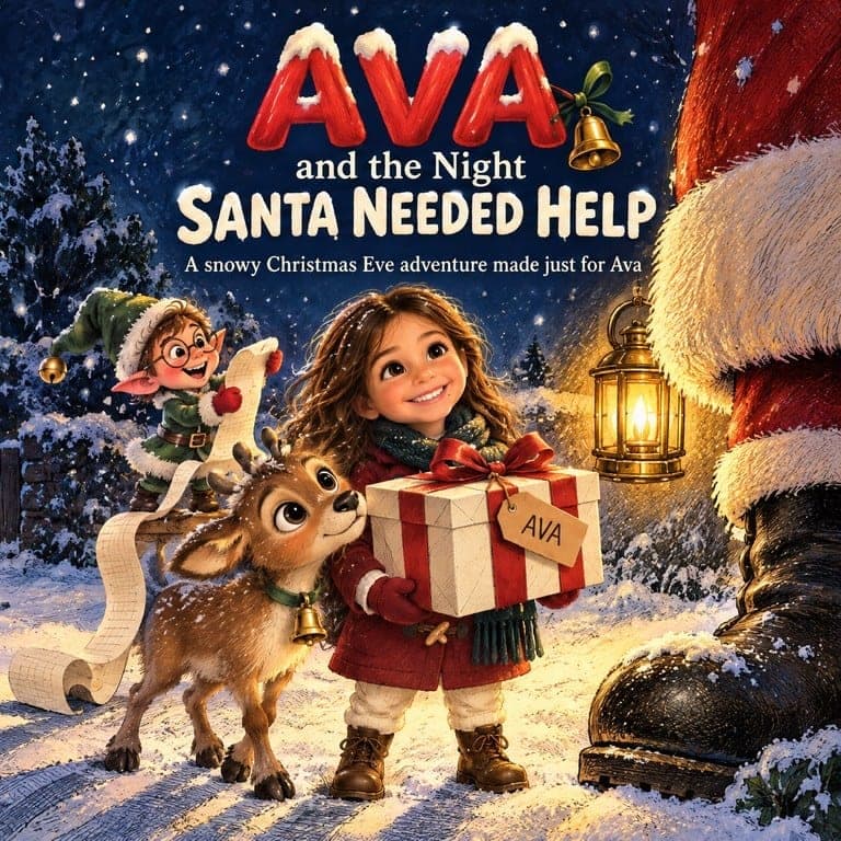 The cover of Your Child and the Night Santa Needed Help