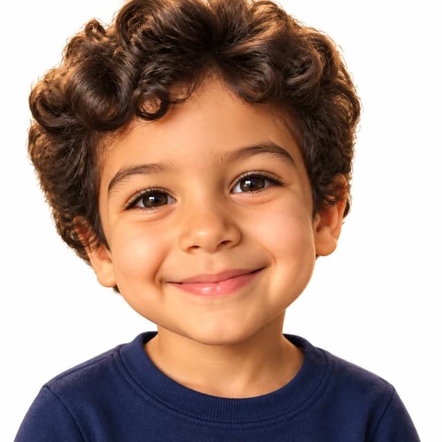 The character we drew of Ethan