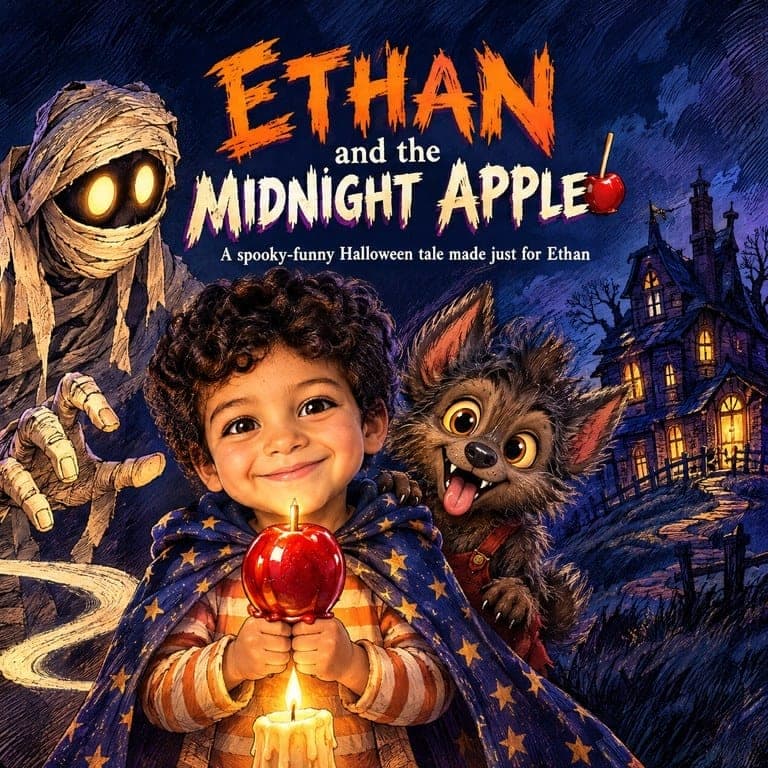 The cover of Your Child and the Midnight Apple
