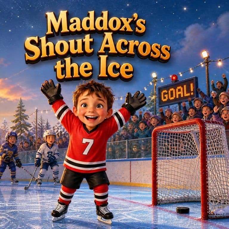 The cover of Maddox's Shout Across the Ice