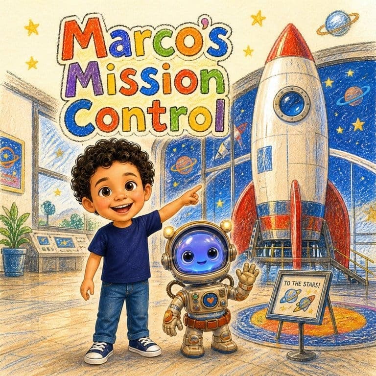 The cover of Marco's Mission Control