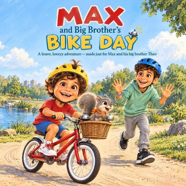 The cover of Your Child and Big Brother's Bike Day