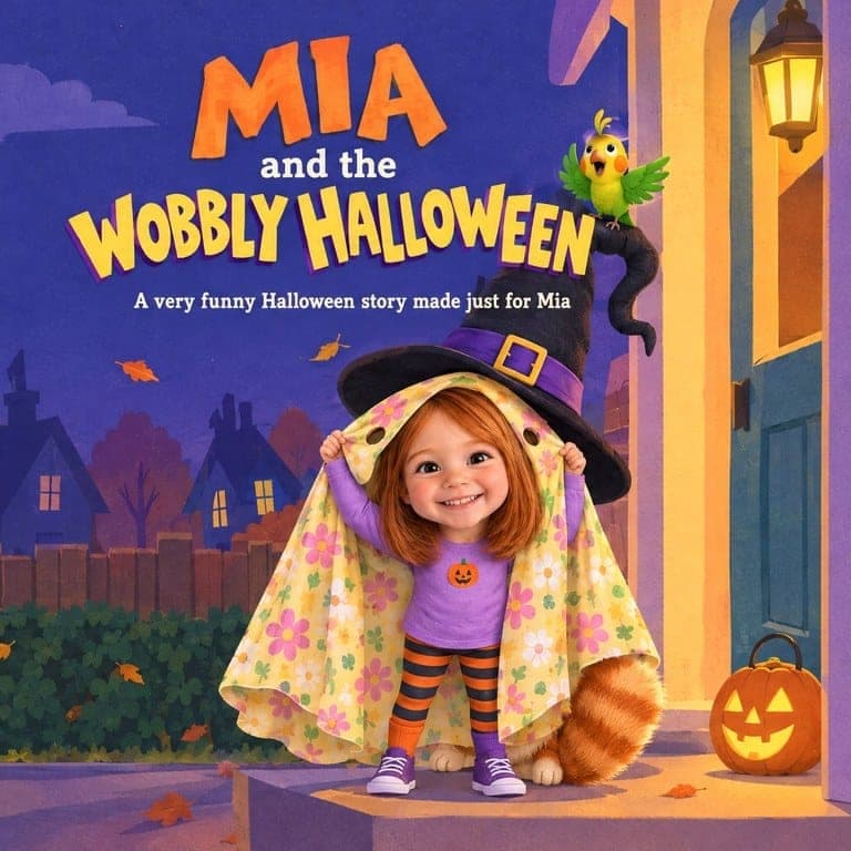 The cover of Your Child and the Wobbly Halloween