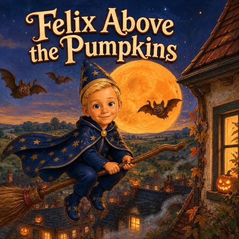 The cover of Your Child Above the Pumpkins