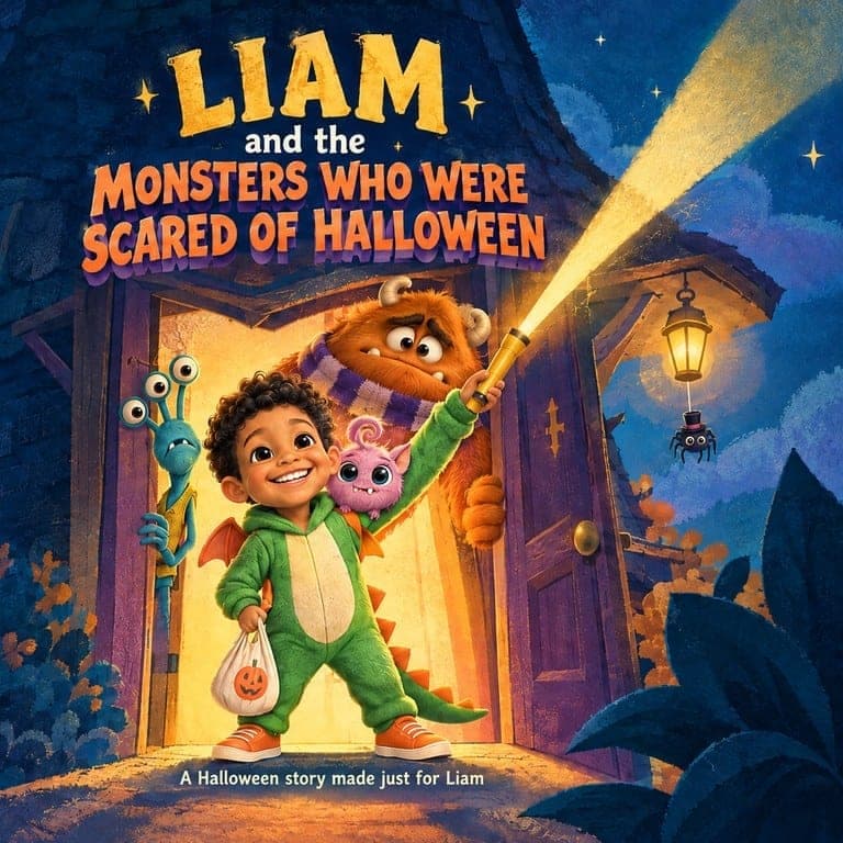 The cover of Your Child and the Monsters Who Were Scared of Halloween