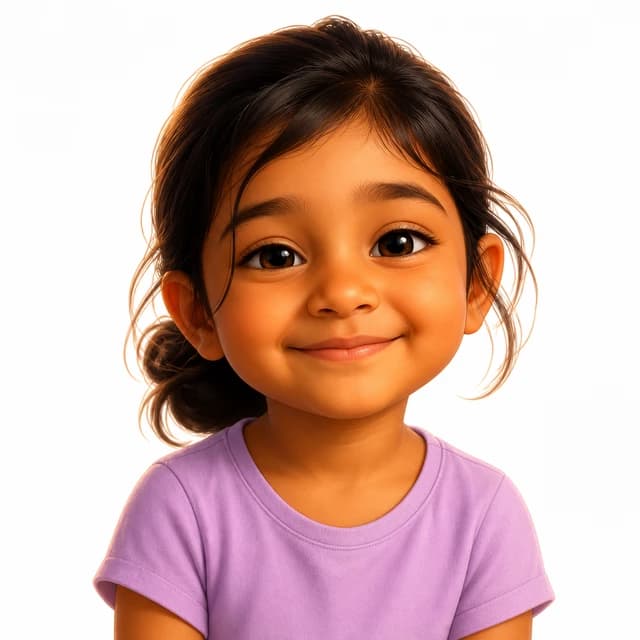 The character we drew of Noor