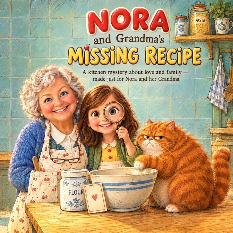 Cover of “Nora and Grandma's Missing Recipe”