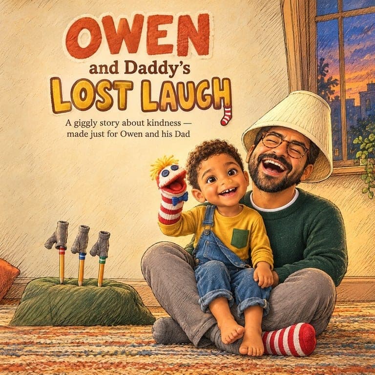 Cover of “Owen and Daddy's Lost Laugh”