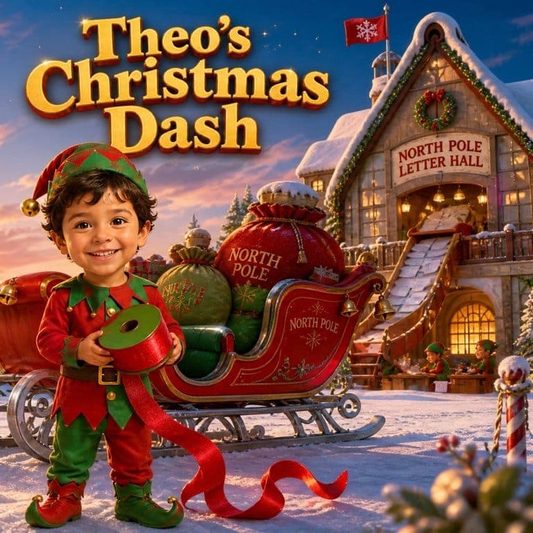 The cover of Your Child's Christmas Dash