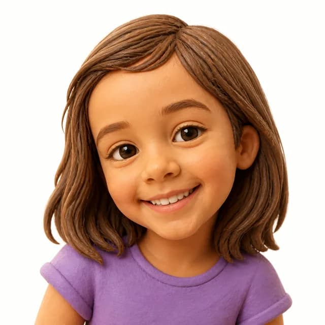 The character we painted of Frankie