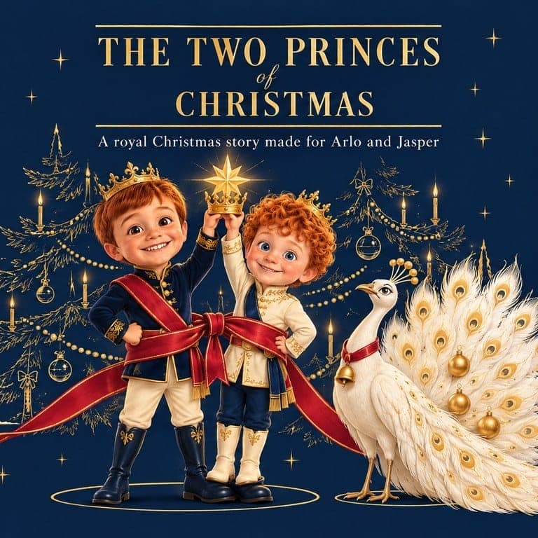 The cover of The Two Princes of Christmas