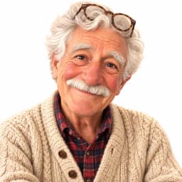 The character KindFable painted of Grandpa