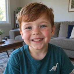 The sample photo of Theo