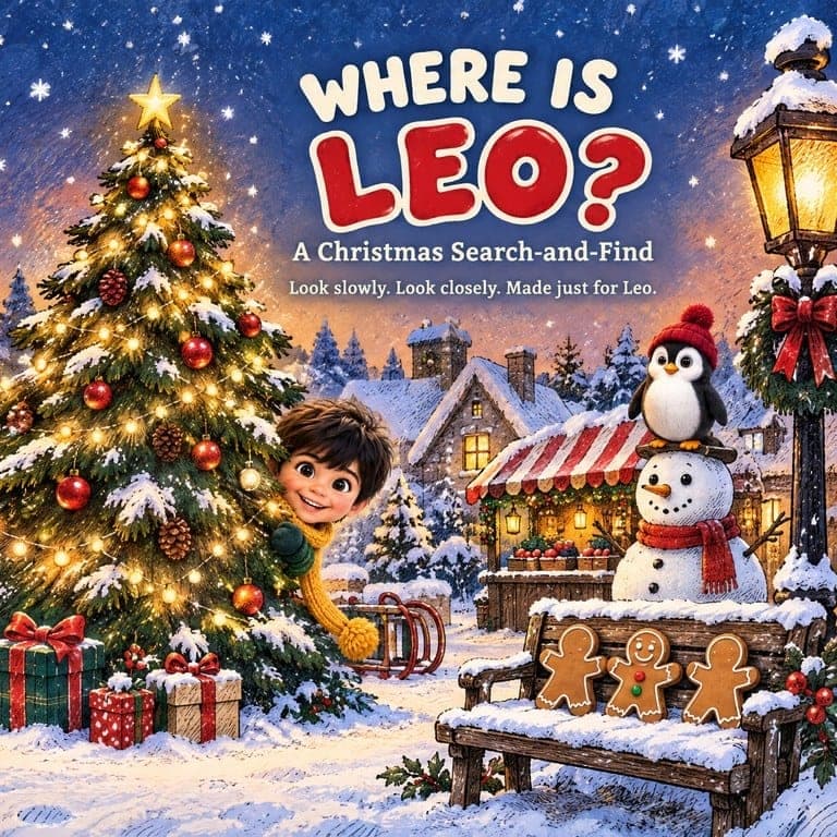 The cover of Where Is Your Child? A Christmas Search-and-Find