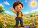3D Cartoon style