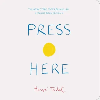 Cover of Press Here by Hervé Tullet