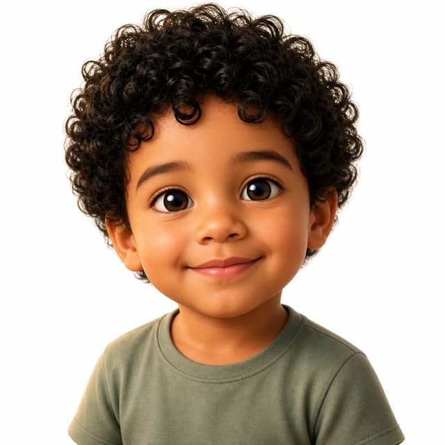 The character we painted of Noah