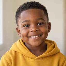 The sample photo of Caleb