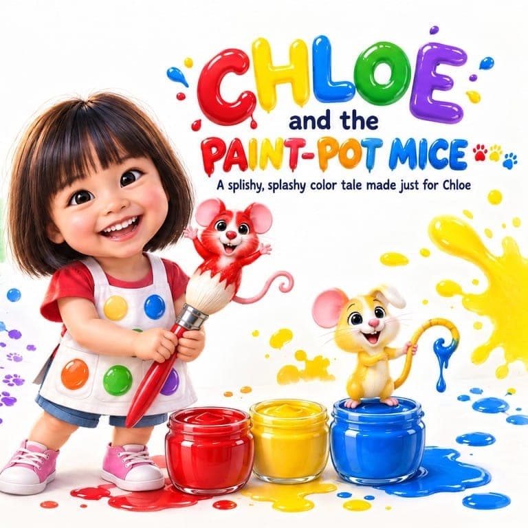 The cover of Your Child and the Paint-Pot Mice