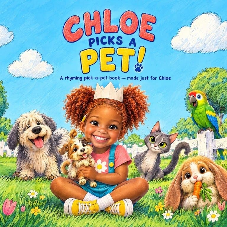 The cover of Your Child Picks a Pet!