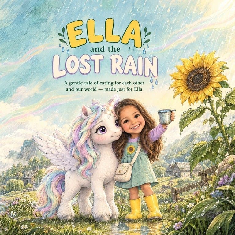 The cover of Your Child and the Lost Rain