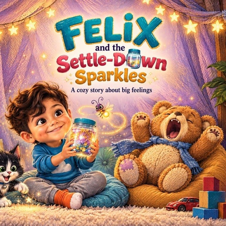 The cover of Your Child and the Settle-Down Sparkles