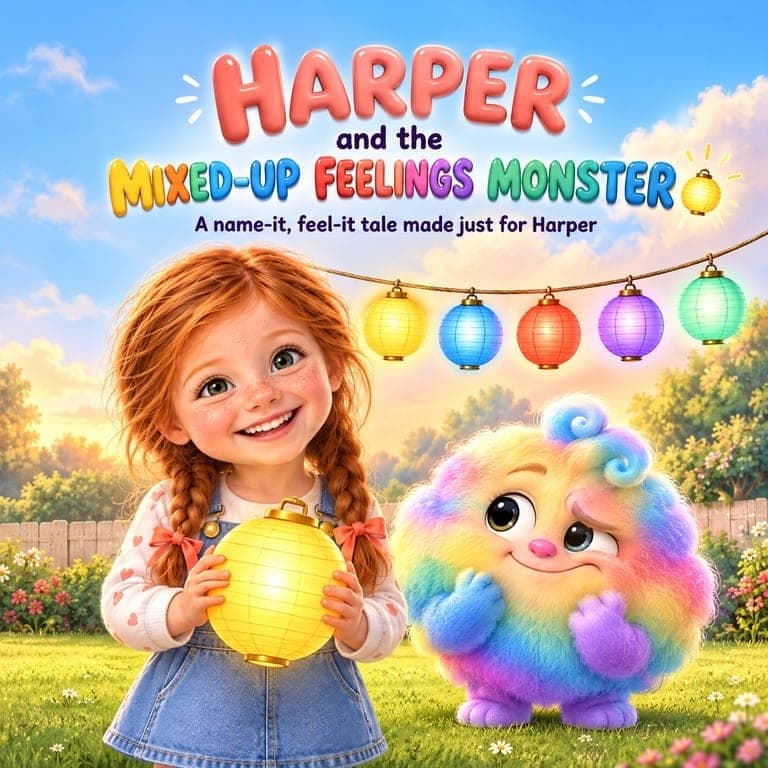 The cover of Your Child and the Mixed-Up Feelings Monster