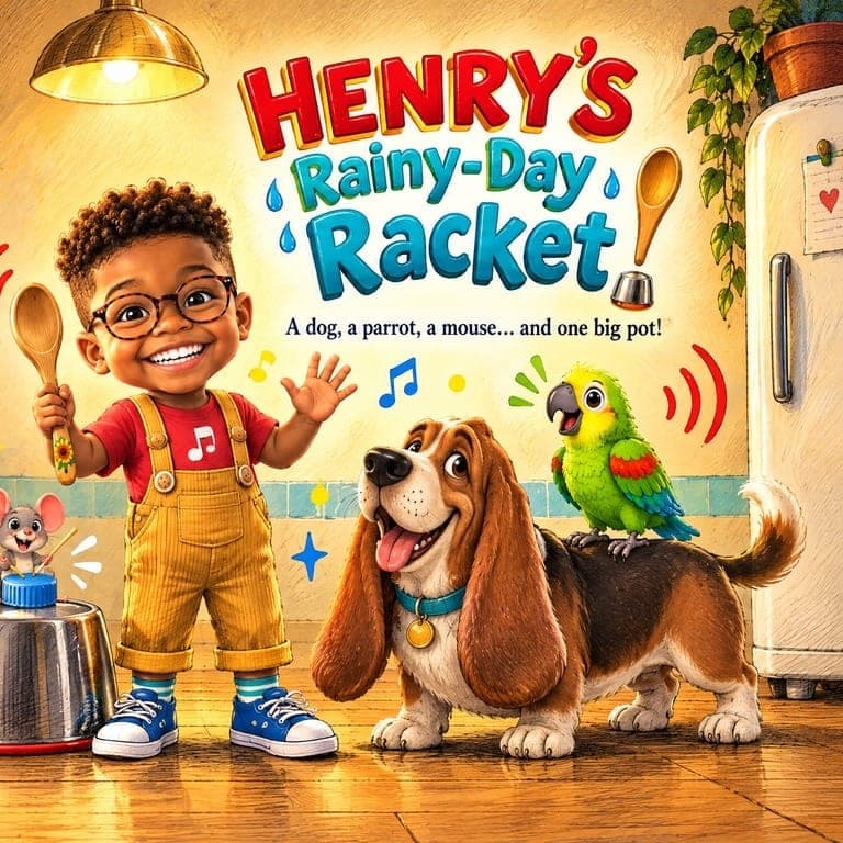 The cover of Your Child's Rainy-Day Racket!