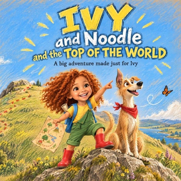 The cover of Your Child and Noodle and the Top of the World