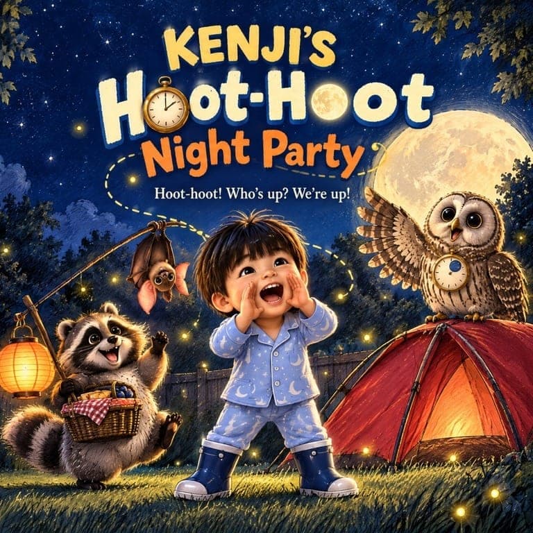 The cover of Your Child's Hoot-Hoot Night Party