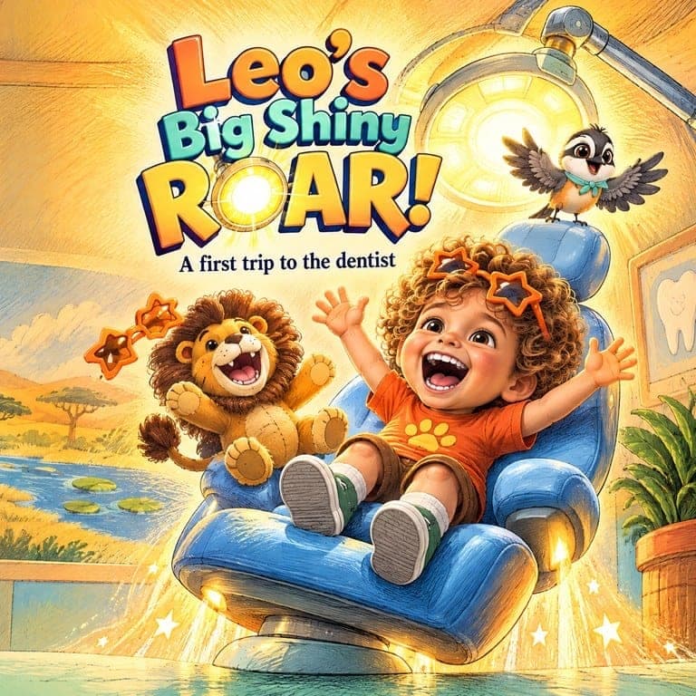 The cover of Your Child's Big Shiny Roar!