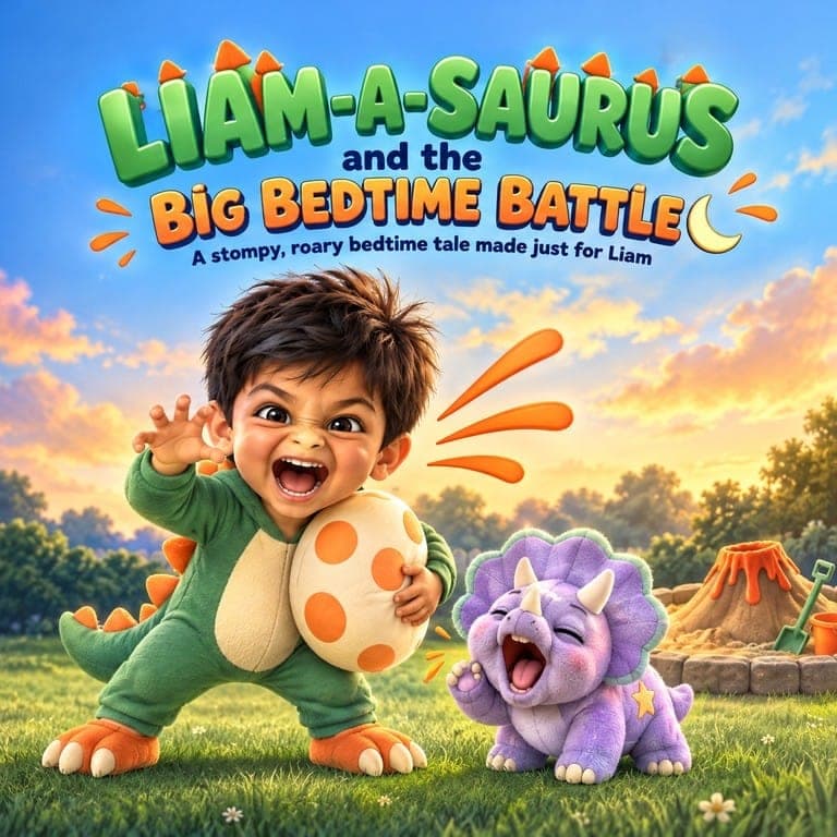 The cover of Little-a-Saurus and the Big Bedtime Battle