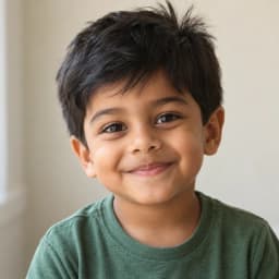 The sample photo of Liam