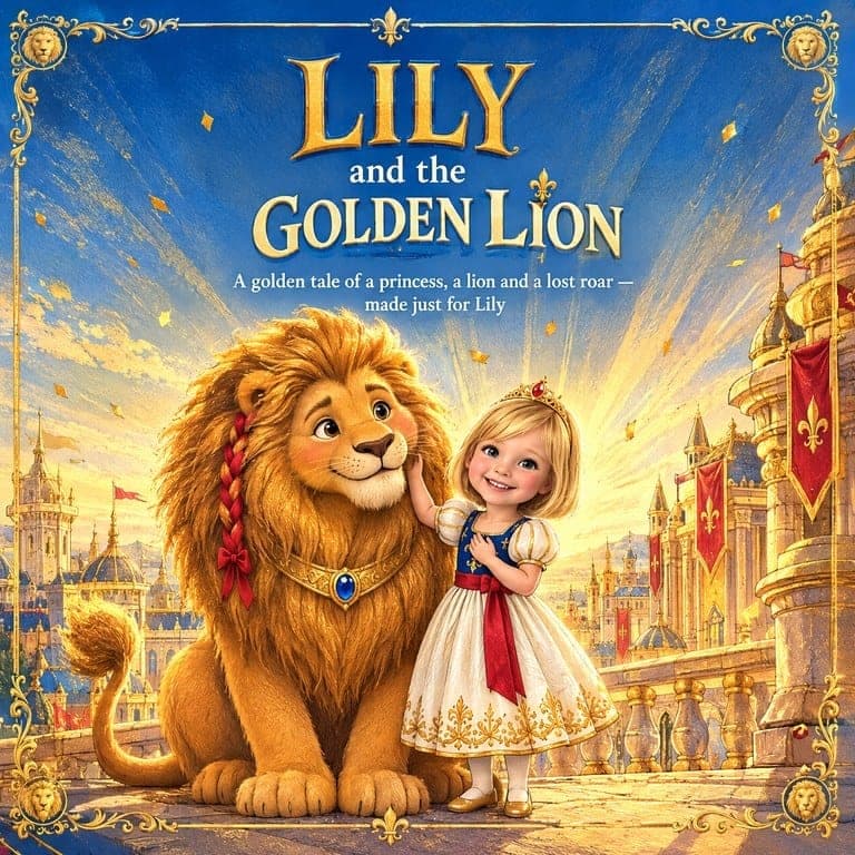The cover of Your Child and the Golden Lion
