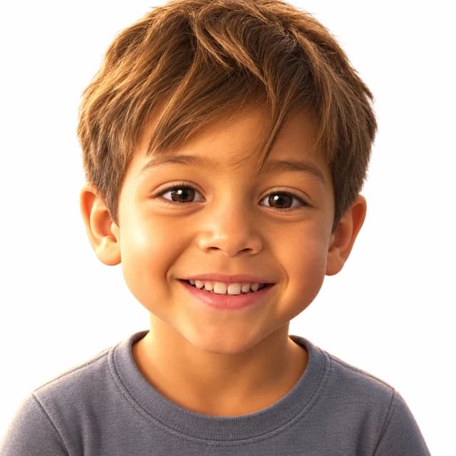 The character we drew of Lucas