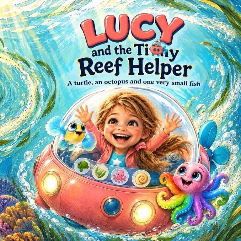 The cover of Your Child and the Tiny Reef Helper