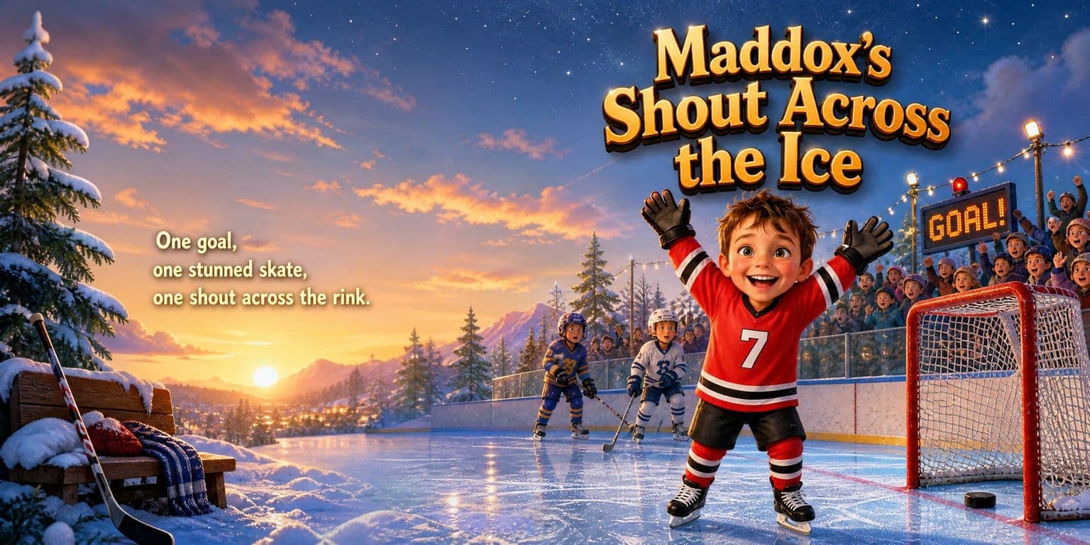 The cover of Maddox's Shout Across the Ice