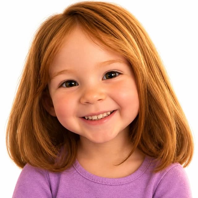 The character we drew of Mia