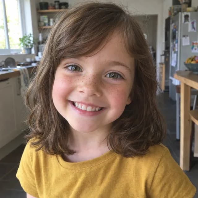 The photo Nora's family uploaded