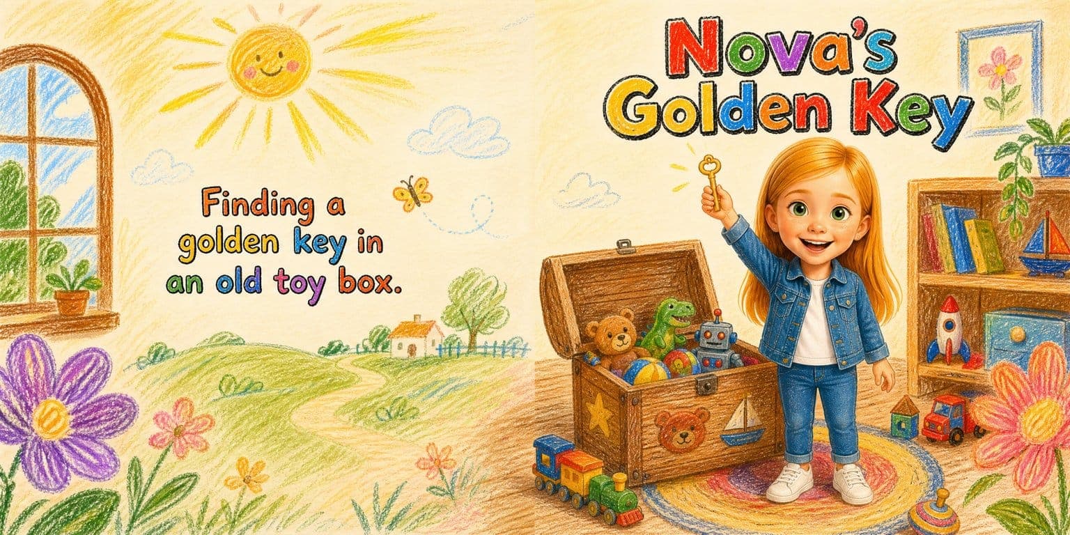 The cover of Nova's Golden Key