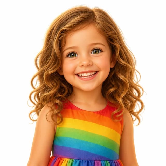 The character we drew of Olivia