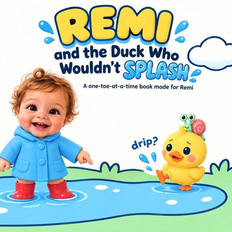 The cover of Your Child and the Duck Who Wouldn't Splash