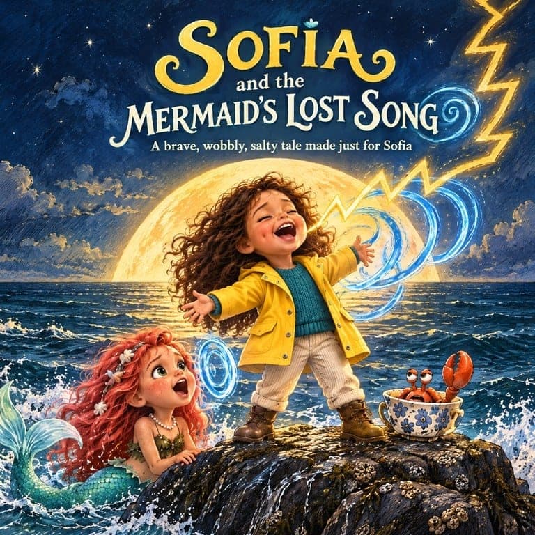 The cover of Your Child and the Mermaid's Lost Song