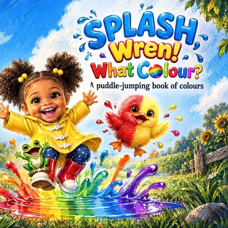 The cover of SPLASH, Your Child! What Colour?