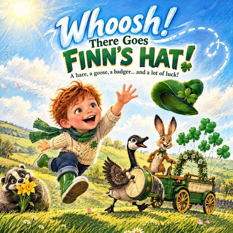 The cover of Whoosh! There Goes Your Child's Hat!