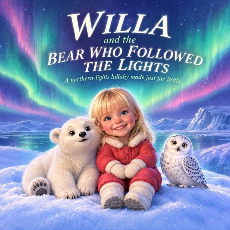 The cover of Your Child and the Bear Who Followed the Lights